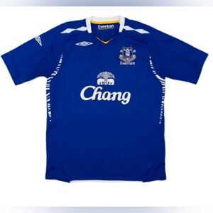 NWOT | Umbro | 2007-08 Everton FC Home Jersey | Blue | S